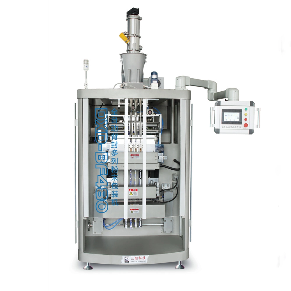 Automatic Chemical Flour Spice Coffee Milk Protein Baby Talc Powder Screw Dosing Filler Auger Filling Packing Machine