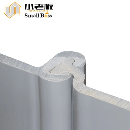 비닐 방파제 PVC 시트 더미 내구성 FRP 복합 PVC 시트 더미 조경용 침식 제어 PVC 플라스틱 포스트